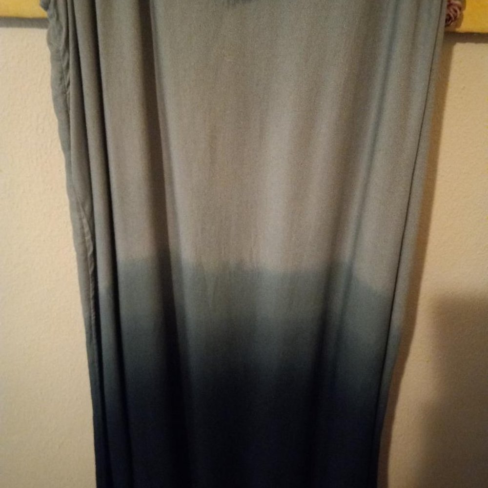 Sonoma Green Ombre' Sun Dress. Size XL. - Picture 5 of 9